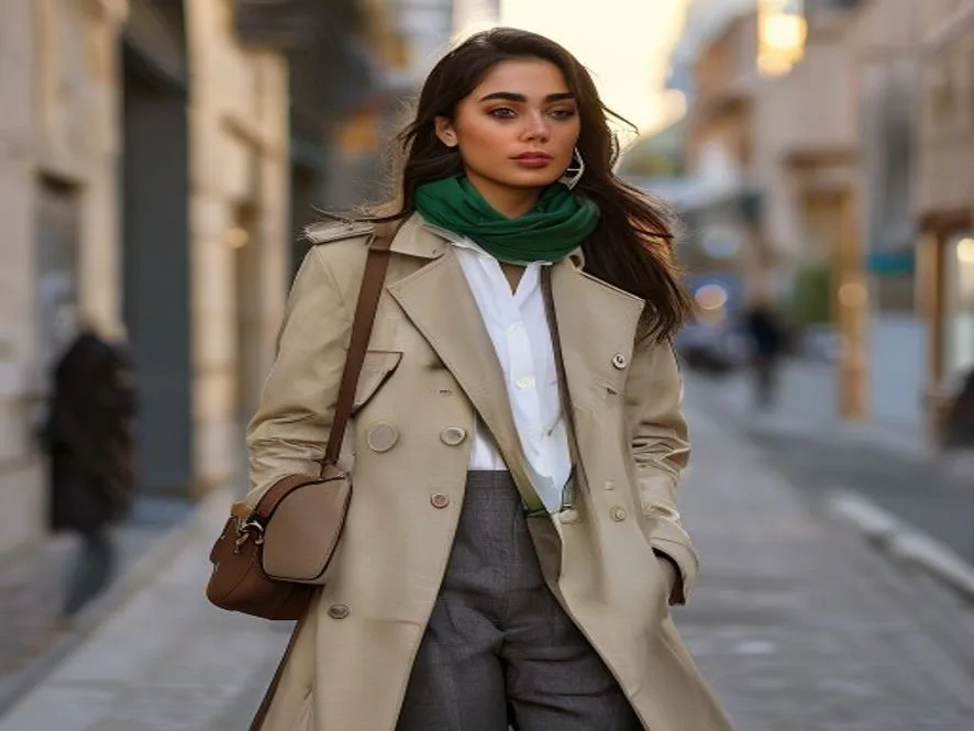 استایل خیابانی مینیمال شیک ایرانی با رنگ‌های خنثی