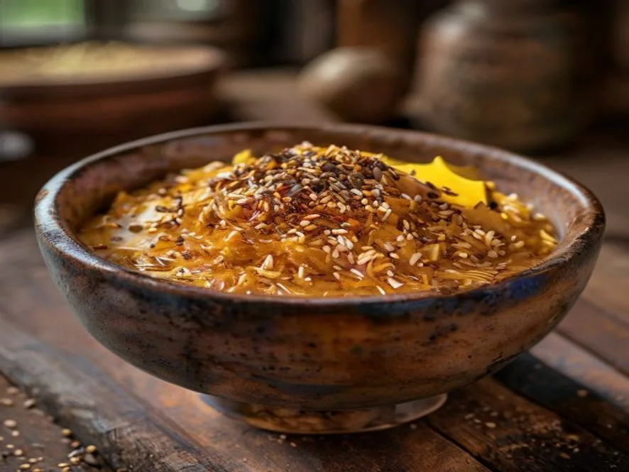 دستور تهیه حلیم گندم کشدار خانگی با مرغ یا گوشت